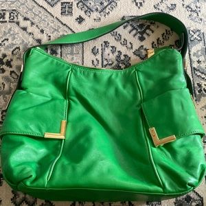 Green Michael Kors Purse